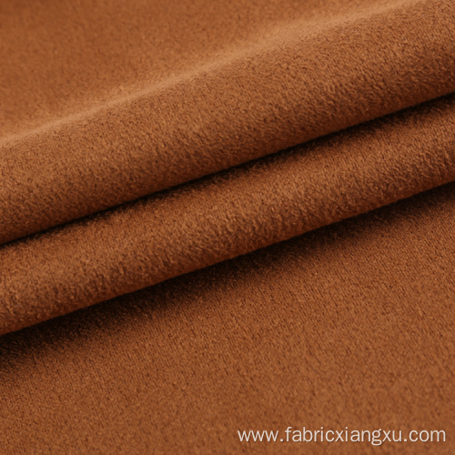 Air layer suede stretch knitting brushed material fabric